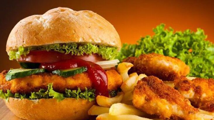 อาหารจานด่วนที่เป็นอันตราย